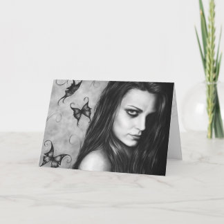 Queen of darkness Greeting Card