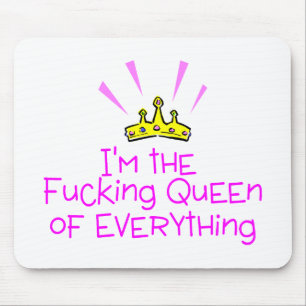 Queen of Everything Crown Mouse Pad