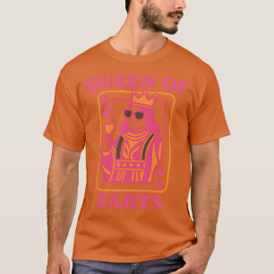 Queen of Farts Embarrassing Joke Adult Humor Men W T-Shirt