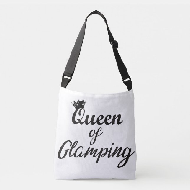 “Queen of Glamping” Tote Bag (Front)
