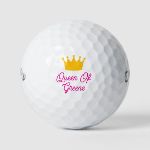 'Queen of Greens' Ladies Tournaments Golf Gifts Balls