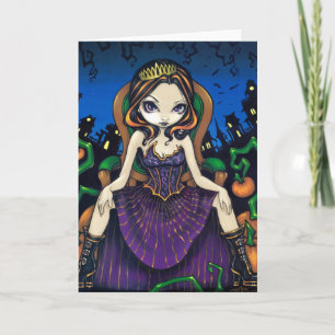 "Queen of Halloween" Greeting Card