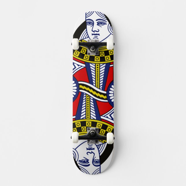 Queen of heart Skateboard (Front)