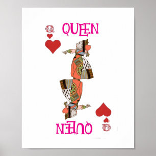 QUEEN OF HEARTS - ALICE IN WONDERLAND POSTER