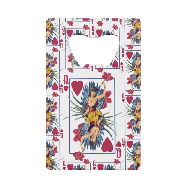 Queen of Hearts and Flowers (Front)