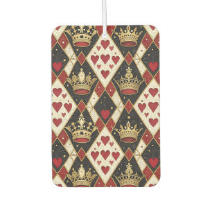Queen of Hearts Car Air Freshener