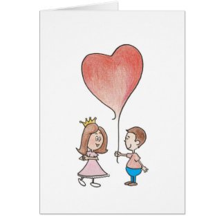 Queen of Hearts Card