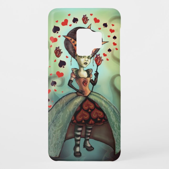 Queen of Hearts Case-Mate Samsung Galaxy Case (Back)
