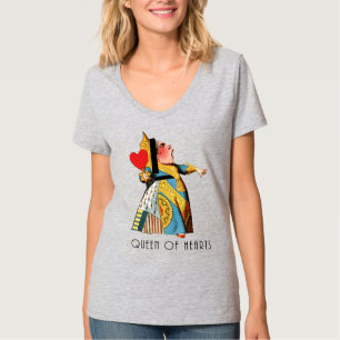 Queen of Hearts Classic Alice and Wonderland T-Shirt