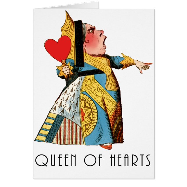 Queen of Hearts Classic Alice in Wonderland (Front)