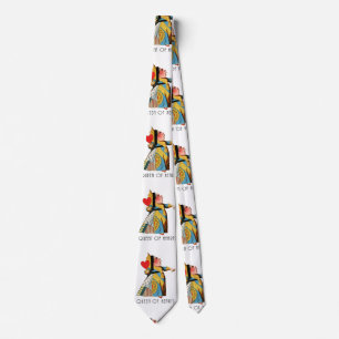 Queen of Hearts Classic Alice in Wonderland Tie