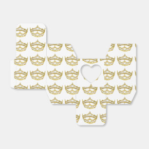 Queen of Hearts crown favour box