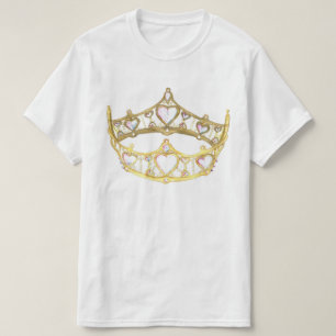 Queen of Hearts crown t-shirt