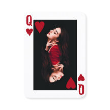 Queen of Hearts Feminine Photo QR Code Hairdresser