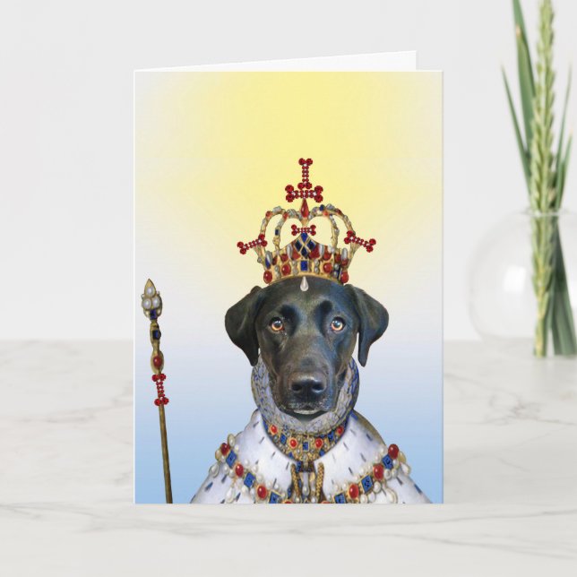 Queen of Hearts Greeting Card (Front)