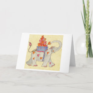 Queen of Hearts Holiday Card
