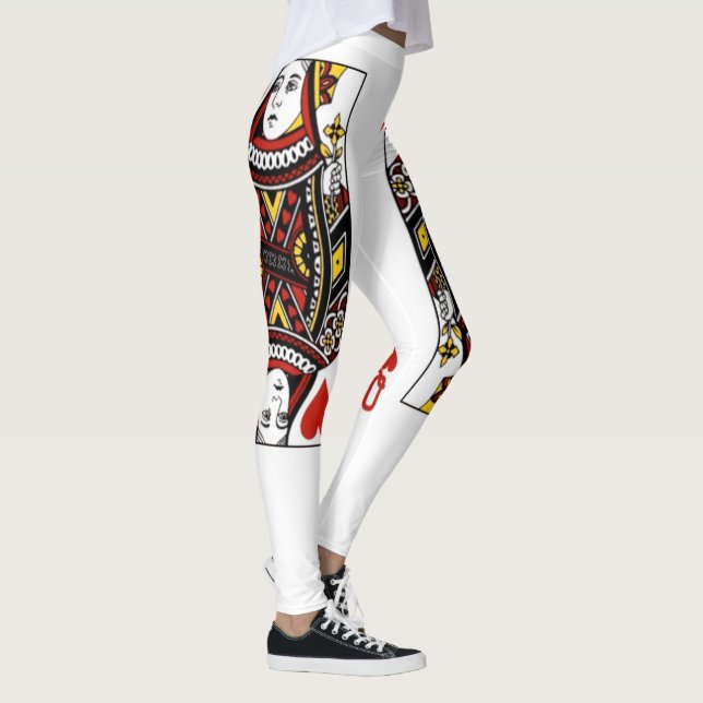 Queen of Hearts Leggings (Right)