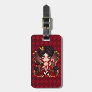 Queen Of Hearts Luggage Tag