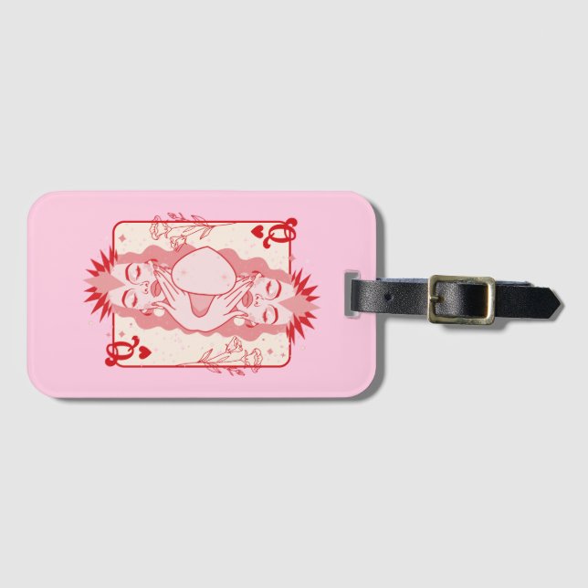 Queen of Hearts  Luggage Tag (Front Horizontal)