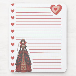 Queen of Hearts Mouse Pad
