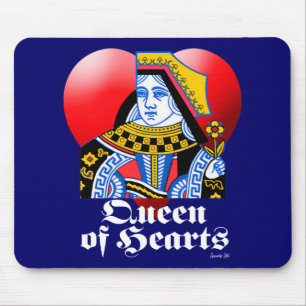 QUEEN OF HEARTS MOUSE PAD