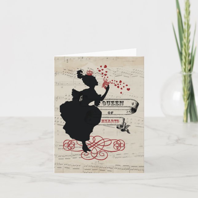Queen of Hearts Notecards (Front)
