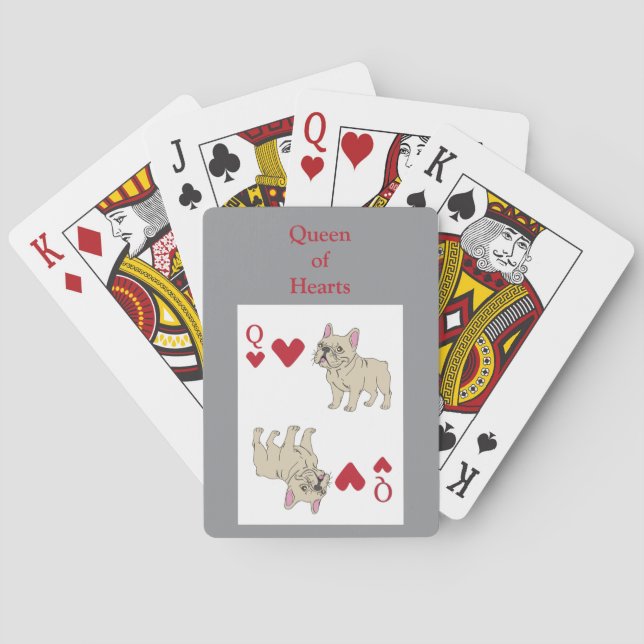 Queen of Hearts Playing Cards (Back)