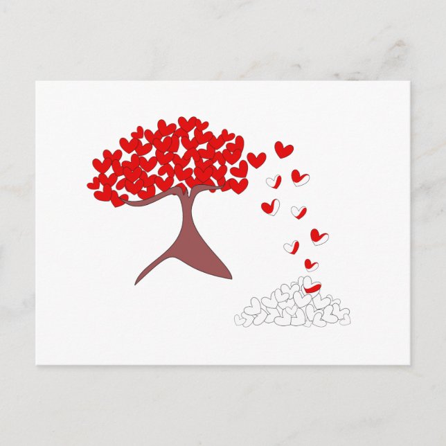 Queen of Hearts Postcard (Front)