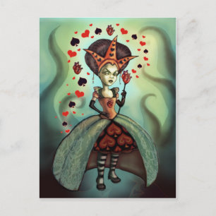 Queen of Hearts Postcard