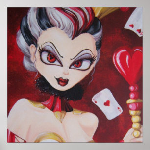 Queen of Hearts Poster