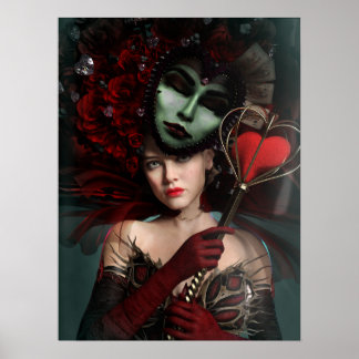 Queen of Hearts Poster