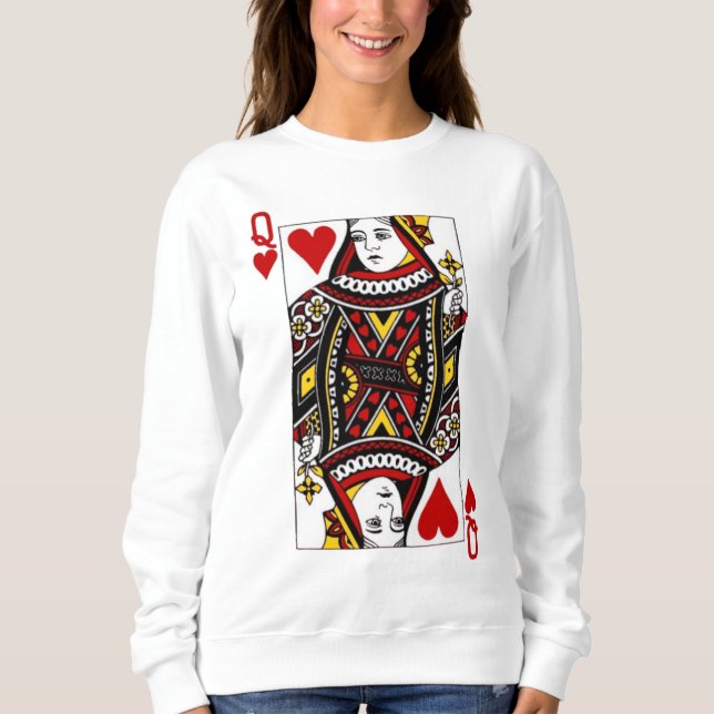 Queen of Hearts Sweatshirt (Front)