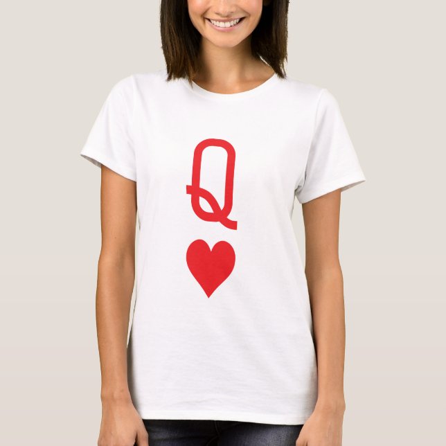 Queen of hearts T-Shirt (Front)