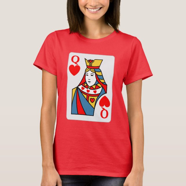 Queen of Hearts T-Shirt (Front)