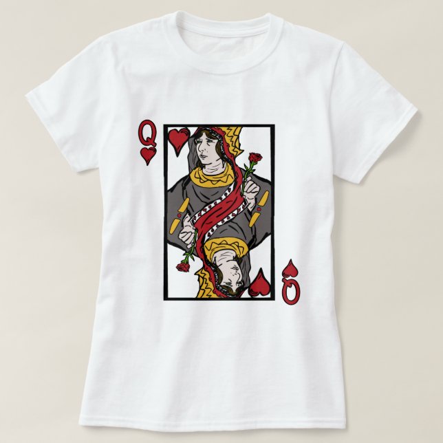 Queen of Hearts T-Shirt (Design Front)
