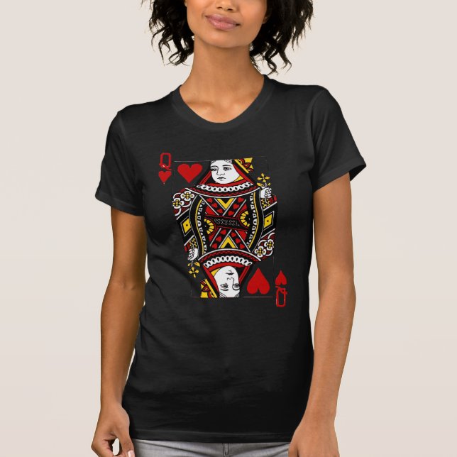 Queen Of Hearts T-Shirt (Front)