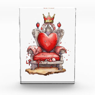 Queen of Hearts Throne Photo Block