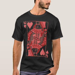 Queen Of Hearts Valentines Day Cool V-day Couple M T-Shirt