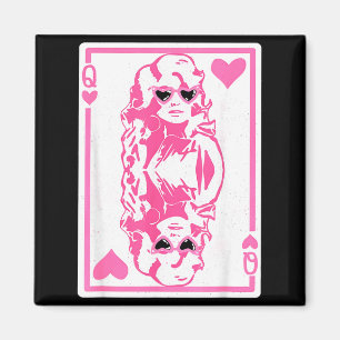 Queen Of Hearts Valentines Day  Magnet