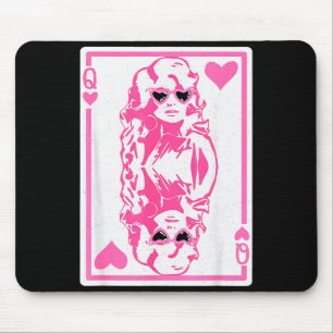 Queen Of Hearts Valentines Day Mouse Pad