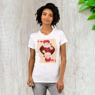 Queen Of Hearts Womens T-Shirt