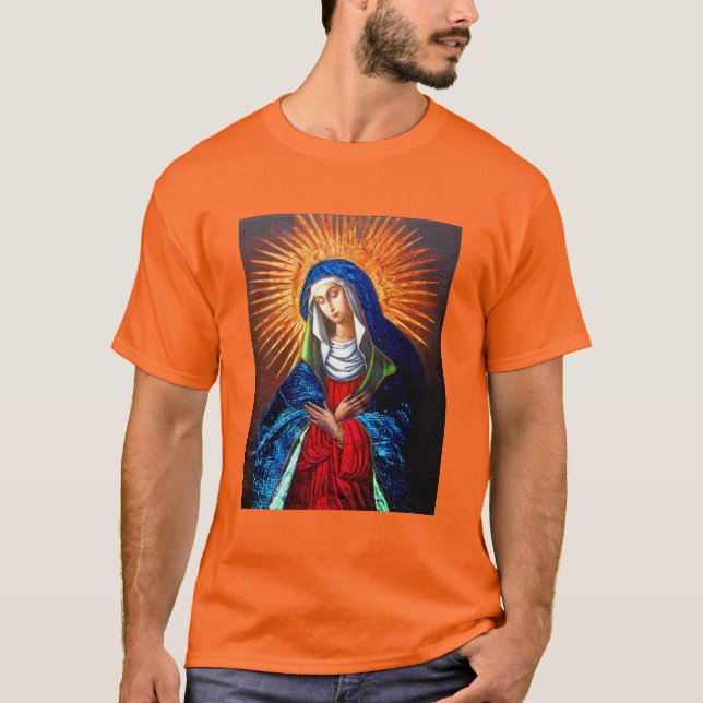 Queen of Heaven Lady of the Gate, Vilnius,  T-Shir T-Shirt (Front)