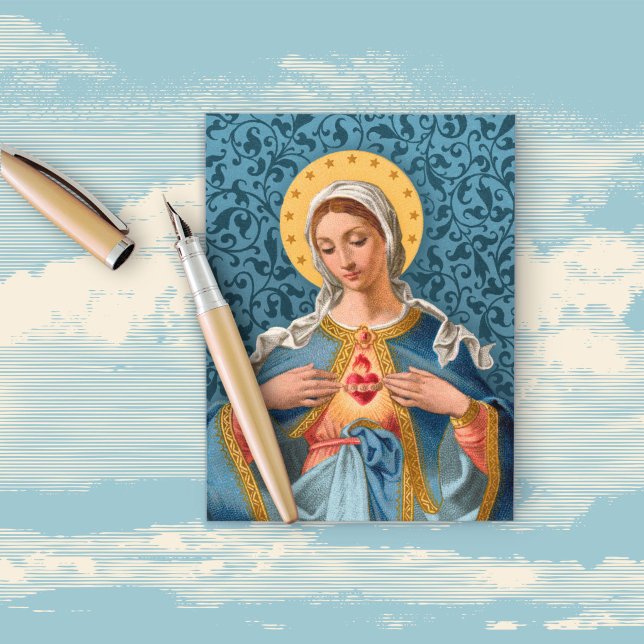 Queen of Heaven Postcard (Creator Uploaded)