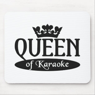 Queen of Karaoke mousepad