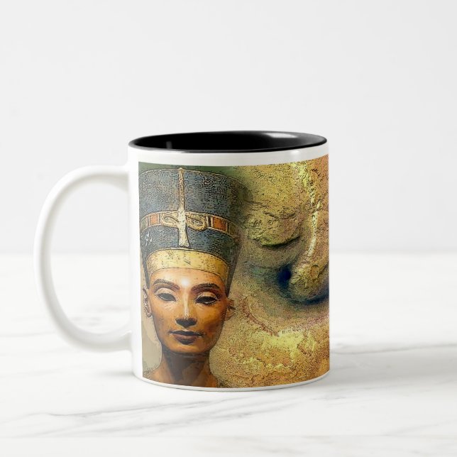QUEEN OF MARS Two-Tone COFFEE MUG (Left)