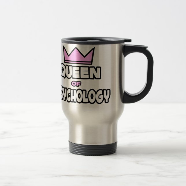 Queen of Psychology Travel Mug (Right)