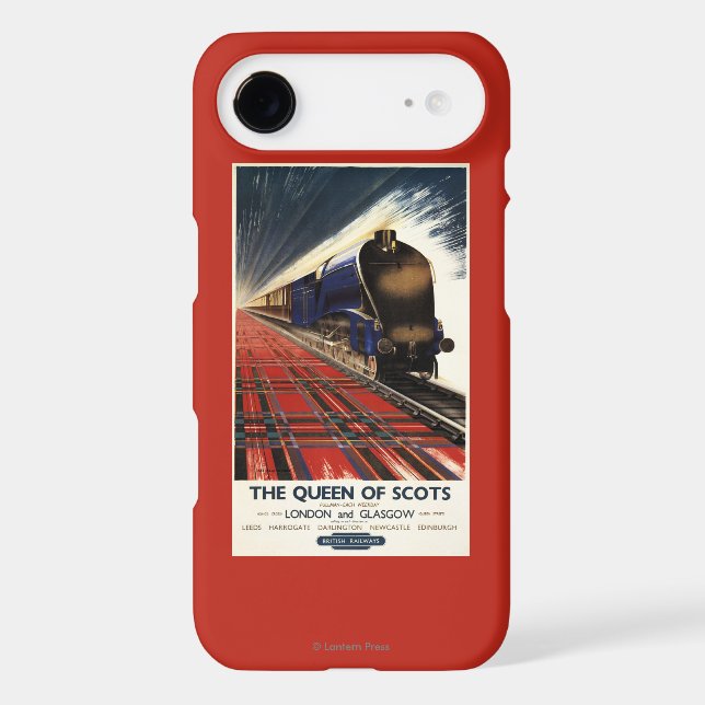 Queen of Scots Pullman Train Case-Mate iPhone Case (Back)