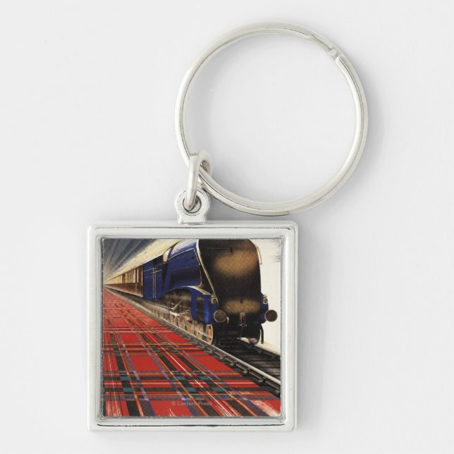 Queen of Scots Pullman Train Key Ring (Front)