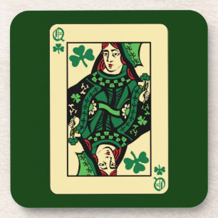 Queen Of Shamrocks Coaster