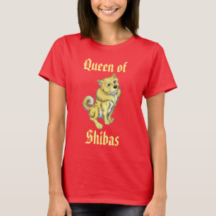 Queen of Shibas T-Shirt